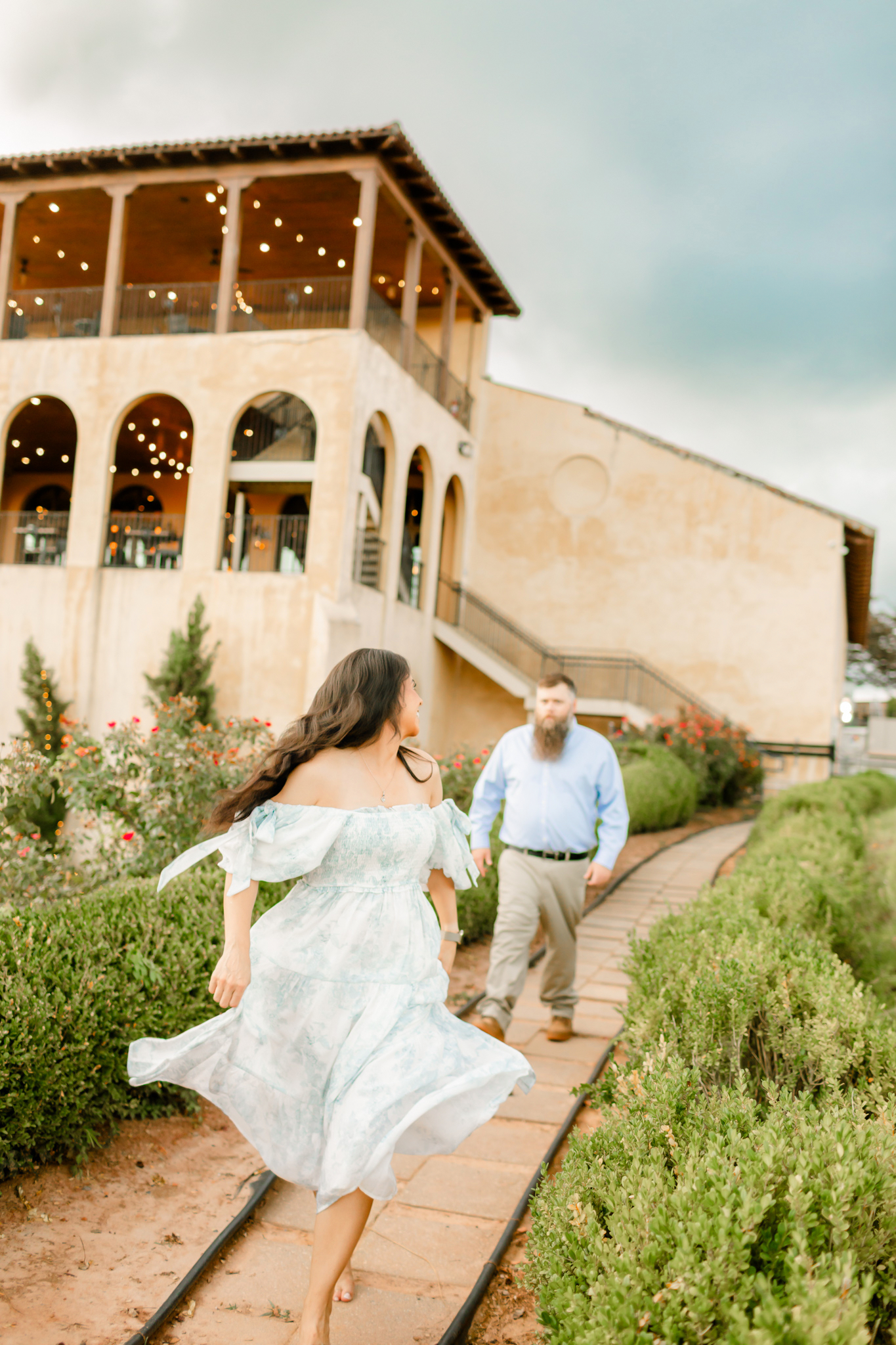 Jacquine and Jesse sharing a moment that represents the heart and story behind the Ashley Lynne Brand.